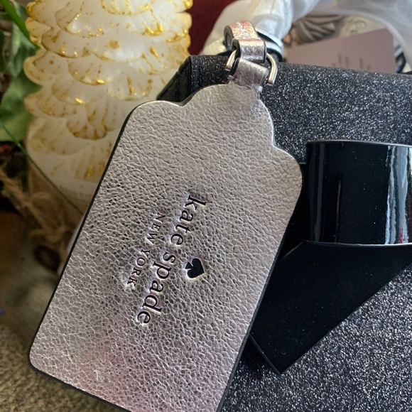 Authentic Kate spade glitter/leather gift box Crossbody/Satchel - Picture 15 of 16